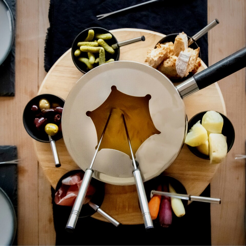 image 1 of Artesà Party Fondue Set for 6 People
