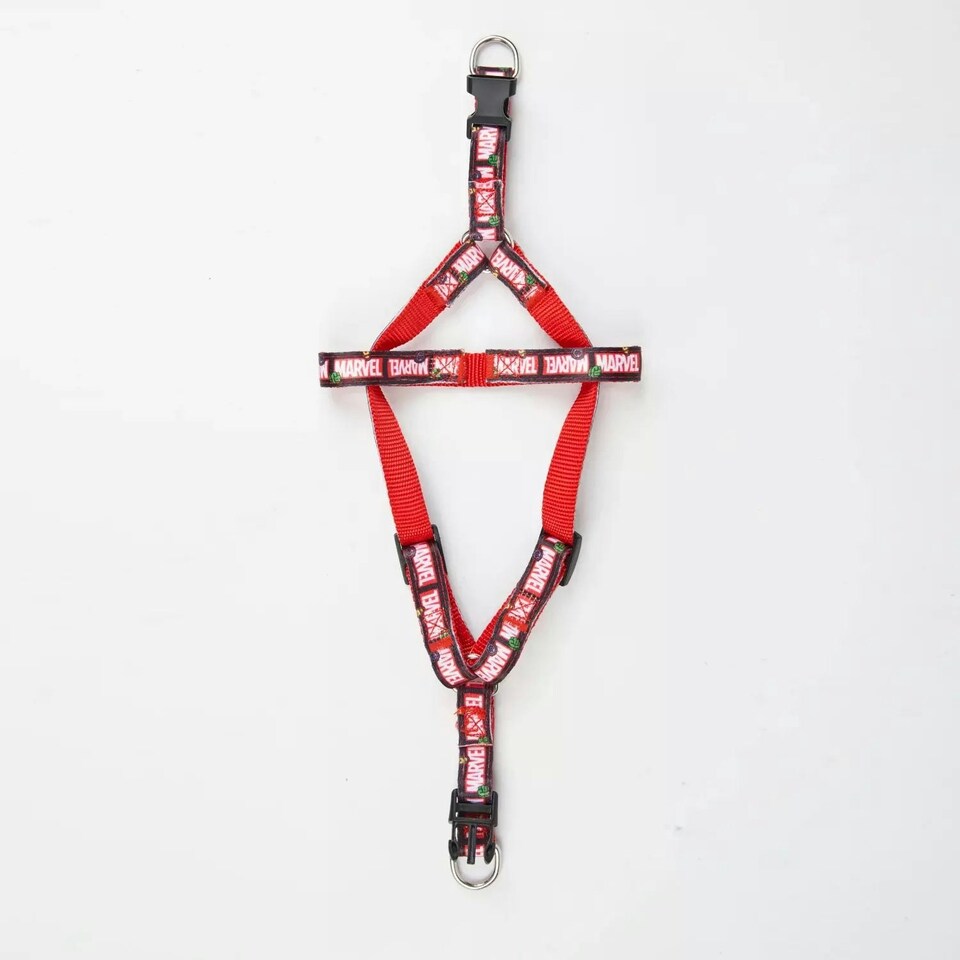 image 1 of Marvel Nylon Dog Harness (M) Red