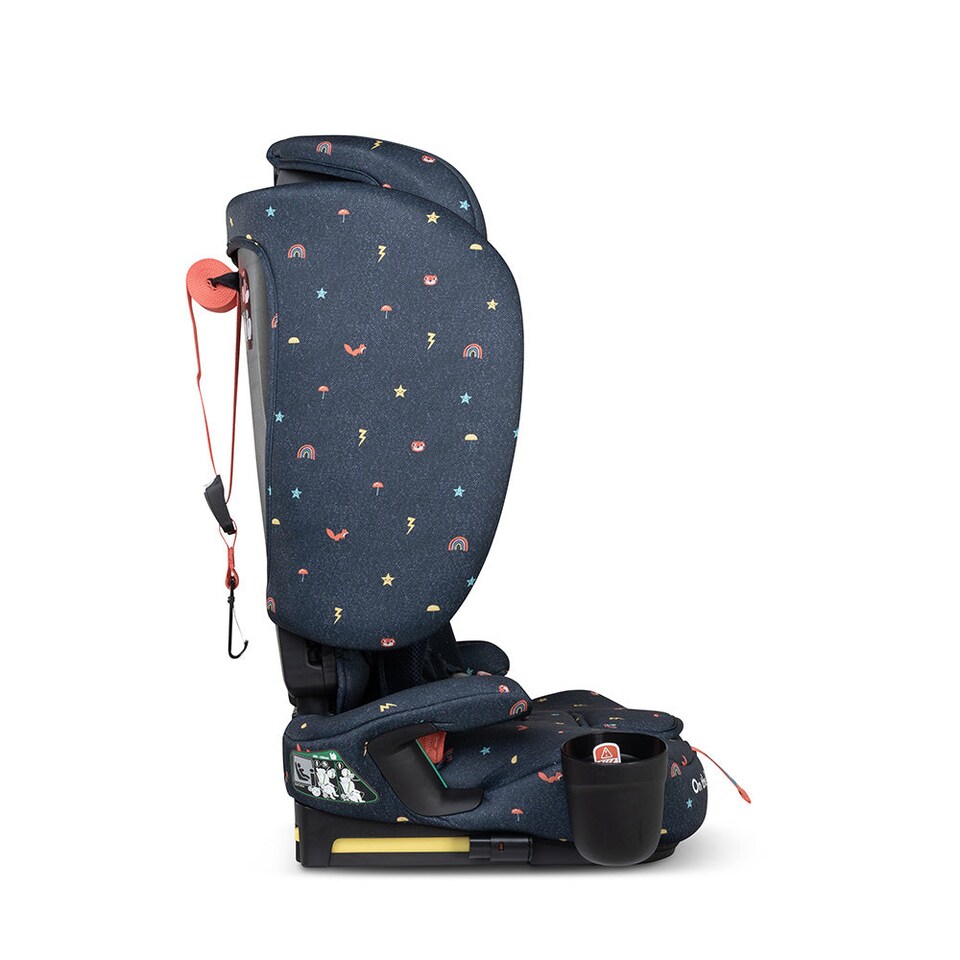 image 1 of Cosatto On The Go iSize Travel Car Seat Lightweight Foldable Booster, Quick Fit, R129 Safety