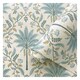 image 2 of Holden Décor Eastern Horizons Palm Trellis Wallpaper - Blue - 10m x 53cm | Blue