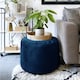 image 1 of rucomfy Velvet Pouffe - Indoor Bean Bag Footstool