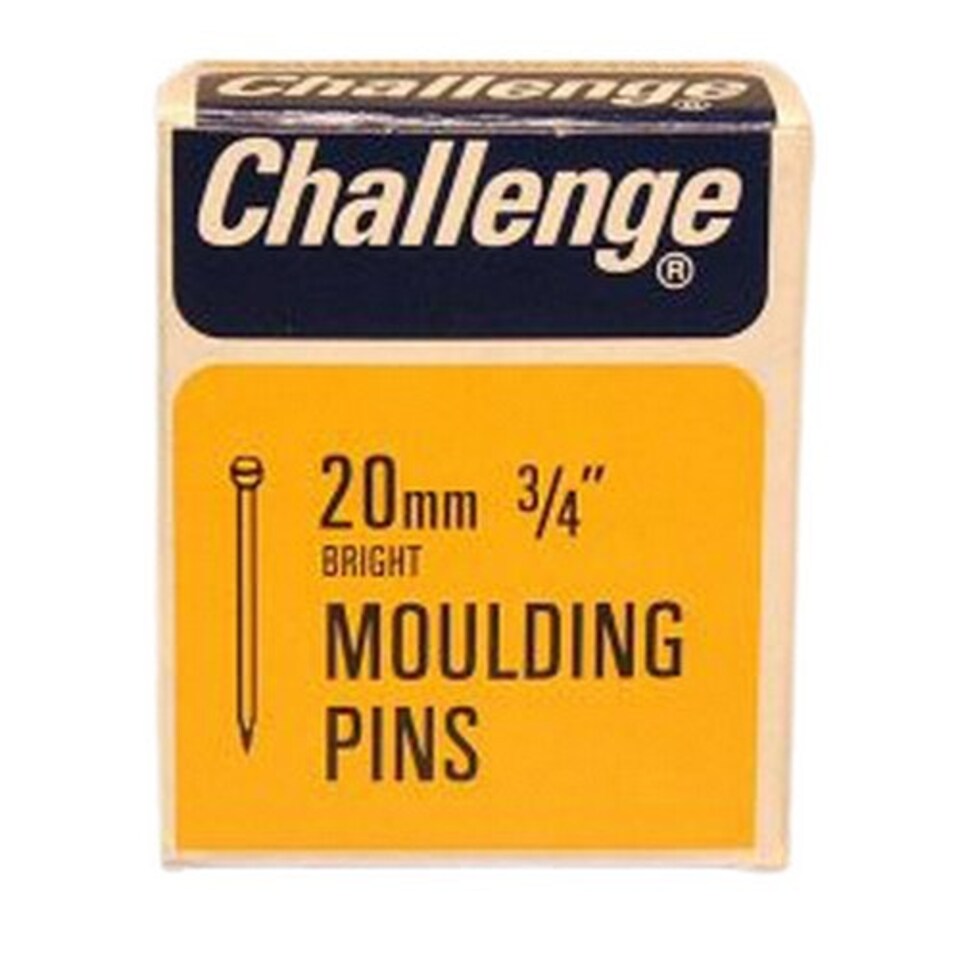 Challenge Moulded Moulding Pins - Silver - 20mm