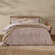 image 1 of Yard Barton Gingham Check Duvet Cover Set | Brown | Chocolate | Single | 1