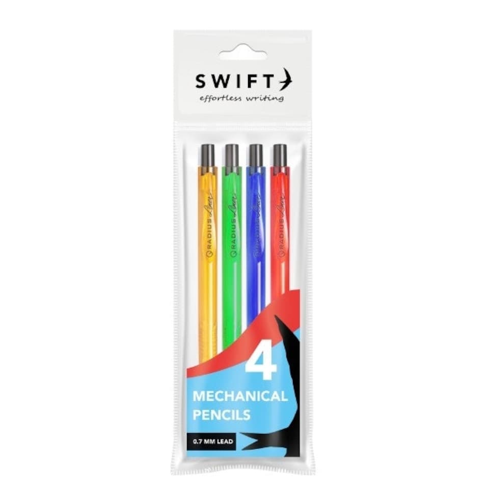 image 1 of Pack of 4 Assorted Mechanical Pencils