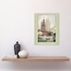 image 4 of St Pauls Chapel Cityscape Rachael R Elmer Wall Art Poster Print 12X16"