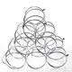 image 3 of Maison by Premier Zuko Chrome 6 Bottles Triangular Wine Rack