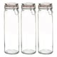 image 1 of Argon Tableware Glass Spaghetti Jars - 2 Litre - Orange Seal - Pack of 6