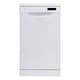 image 1 of Statesman FD10PWE Freestanding Slimline 10 Place Full Size Dishwasher, 6 Wash Programms, Half Load Wash Function, 45cm Wide, White