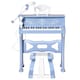 image 6 of HOMCOM 37 Key Keyboard Battery Piano Kids Microphone Stool Educational Game