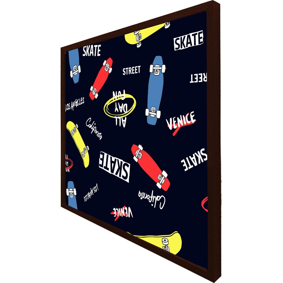 image 1 of Skate (Picutre Frame) White | S