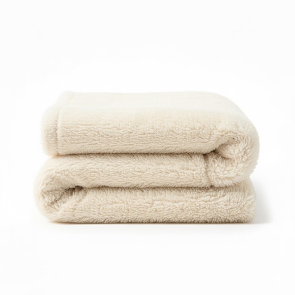 image 1 of Cuddly Extra Fluffy Throw Ultra Soft Plush Blanket for Sofa Bed Home Decor