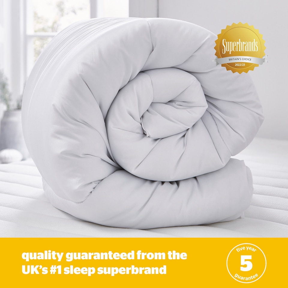 image 1 of Silentnight Essentials Duvet - 10.5 Tog | White | Single