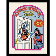 Steven Rhodes (Knock Knock Who's There) Framed 30x40cm Print