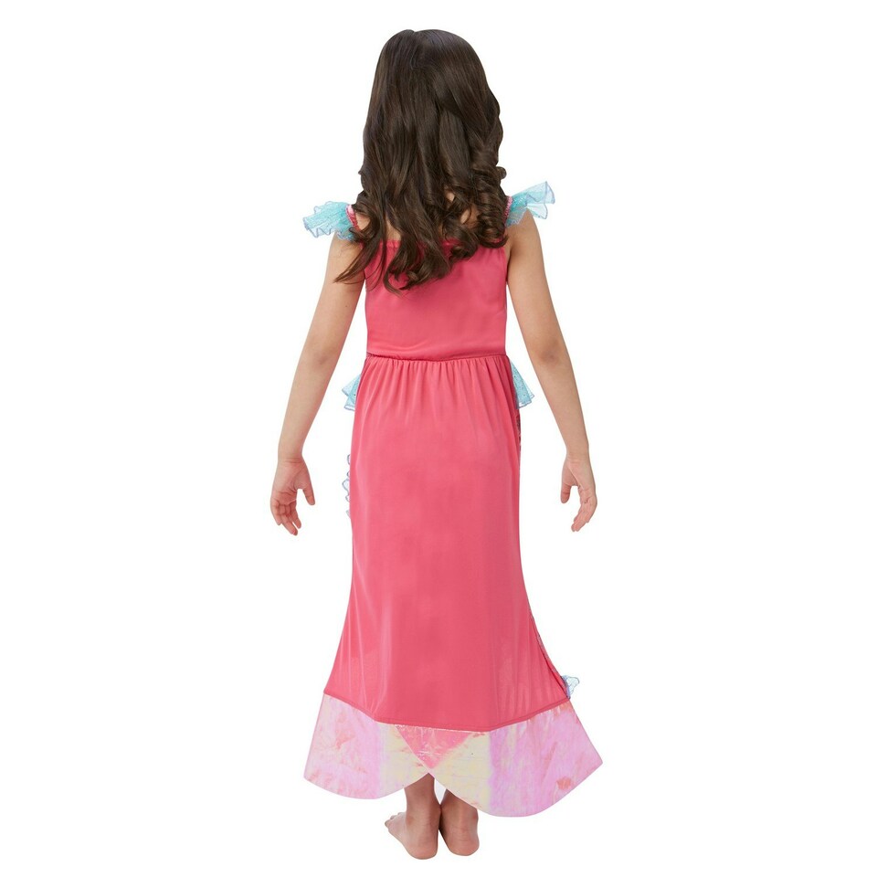image 1 of Bristol Novelty Girls Deluxe Princess Mermaid Costume - Pink/Blue - 7-8 Years Pink | 7