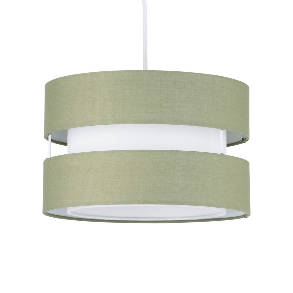 image 1 of Benni - Sage Green 26cm Pendant Shade Green