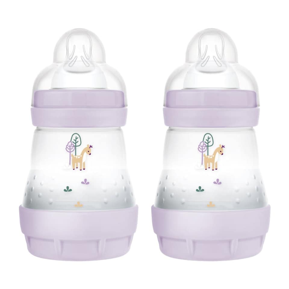 image 1 of MAM Easy Start Anti Colic Bottle Pink 160ml 2Pk