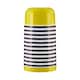 image 1 of Interiors by Premier Stainless Steel Stripe 350ml Vacuum Flask, Leak-Proof Thermos Travel Flask For Hot and Cold Beverages