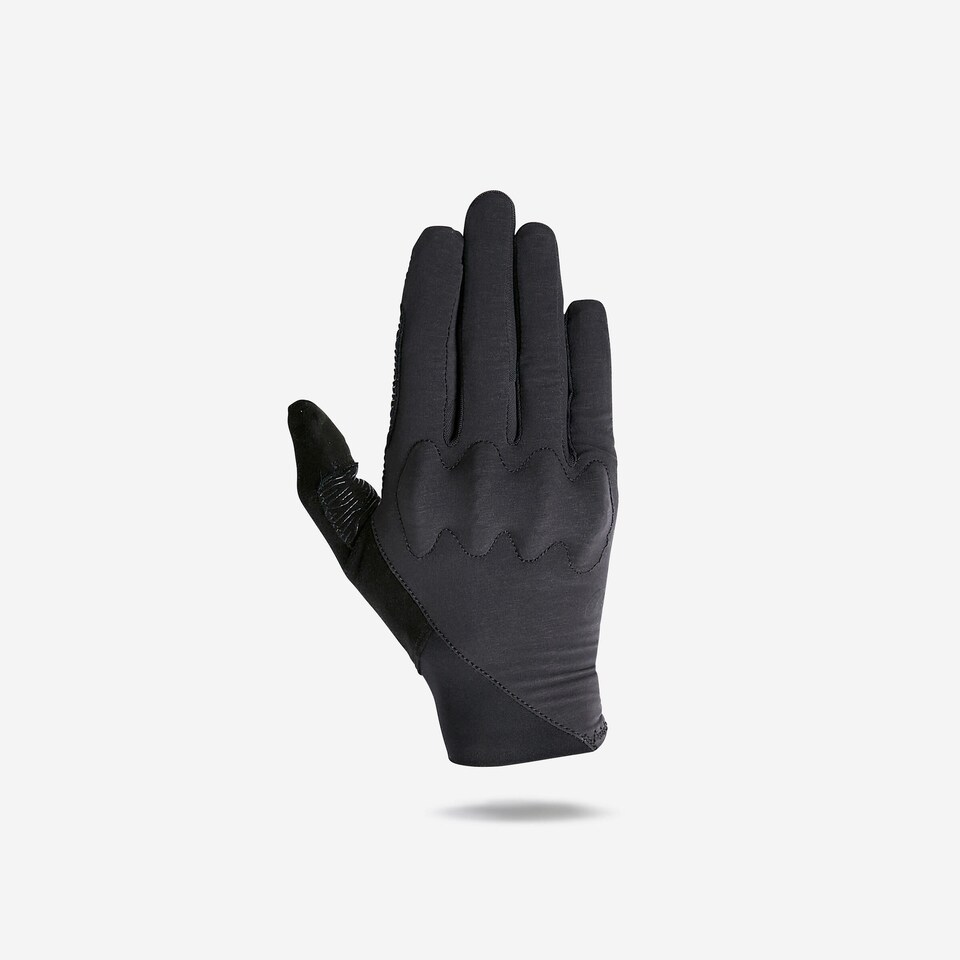 image 1 of Decathlon D3O® 900 Protective Cycling Gloves-Black