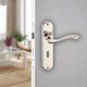 image 2 of Polished Nickel URFIC Kensington Lever Door Handles | Multi | Keyhole | 6
