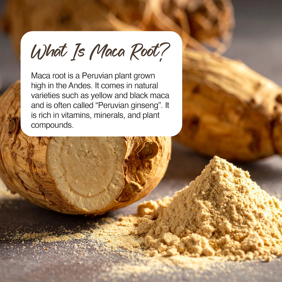 image 1 of Zipvit Maca Root 5000mg, Black & Yellow Blend, 180 Vegan Capsules, 6-Month Supply