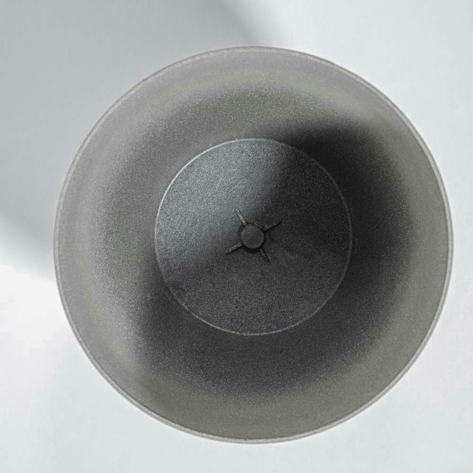 image 1 of Primrose Garden Cone Patterned Ginger Root Stone-Effect Resin Planter 43cm