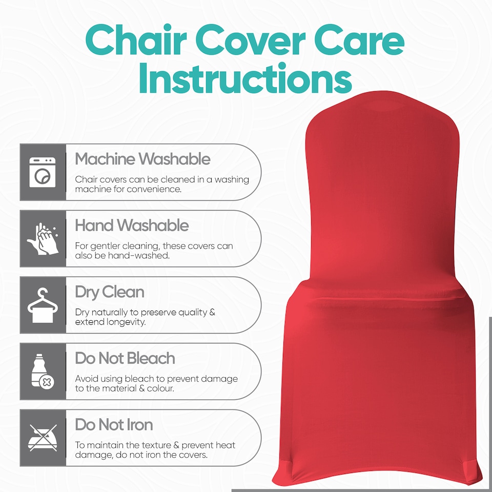 image 1 of Chair Cover Spandex Polyester Stretch, Flat Dining Slipcovers - 1pc