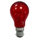 image 3 of UniBulb B22 GLS 40W 1000K Fireglow Red Light Bulb - Pack of 4 | Red | 4