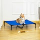 image 10 of PawHut Elevated Pet Bed with Metal Frame and Oxford Fabric with Dogs and Cats L