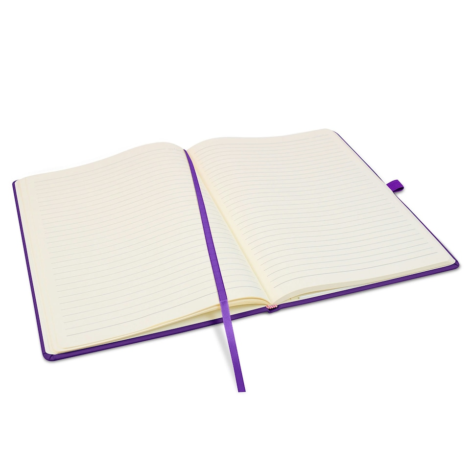 image 1 of Notes London A4 Wilson Notebook (Purple)