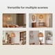 image 6 of Emitto Ceiling Light Shade Pendant Woven Lampshade Natural Lightshade Easy Fit