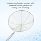 image 4 of Buckingham Spider Strainer Stainless Steel with Cook's Handle