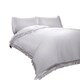 image 5 of Tia Trellis Polycotton Reversible Duvet Cover Set with Pillowcase Pink | Super King