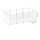image 2 of Large Small Animal Playpen DIY Pet Fence for Rabbit Hamster Puppy Guinea Pig Dog
