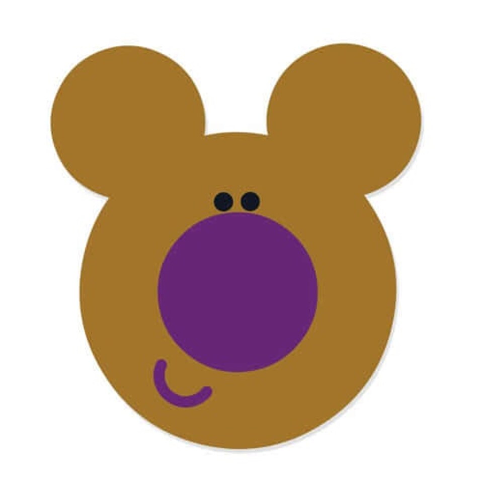 Hey Duggee Norrie Cardboard Face Mask