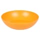 image 2 of 6 Unbreakable Plastic Deep Round Bowls Coloured Reusable Dinner and Picnic Plates | Orange | Orange | 6