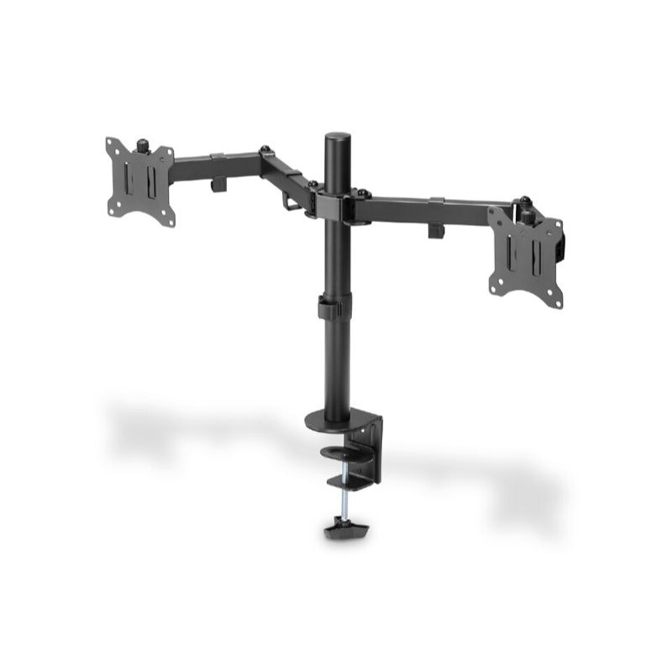 DIGITUS UNIVERSAL DUAL MONITOR CLAMP MOUNT