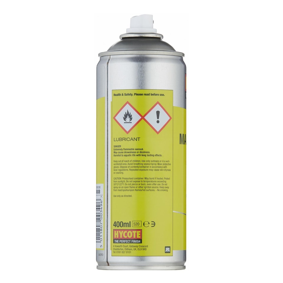 image 1 of Hycote Workshop Maintenance Spray 400ml x24 Cleans & Protects