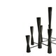 image 10 of Parker 11 Piece Candle Centerpiece - Mild Steel - L27 x W51.5 x H42 cm - Silver | Silver | 1