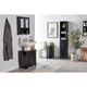 image 5 of VonHaus Shrewsbury Black Slim Bathroom Storage Unit with Drawers