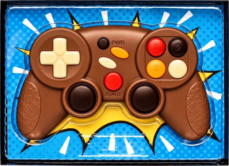 image 1 of The Chocolate Source Milk Chocolate Game Controller 70g