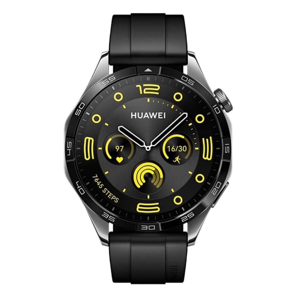 image 1 of HUAWEI Watch GT 4 46mm Smartwatch - Black, Android & iOS Compatible