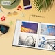 image 5 of ARPAN 6x4 Photo Album 200 Photos Slip In Picture Storage Book with Front Cover Window Plastic Jacket and CD/DVD Pocket | Black | Black Floral