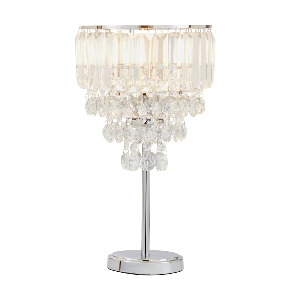 image 1 of BHS Paladina Table Lamp, Chrome
