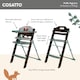 image 2 of Cosatto Waffle Wooden Highchair, 6 Months to 100kg, Compact Fold, Freestanding (Foxford Hall)