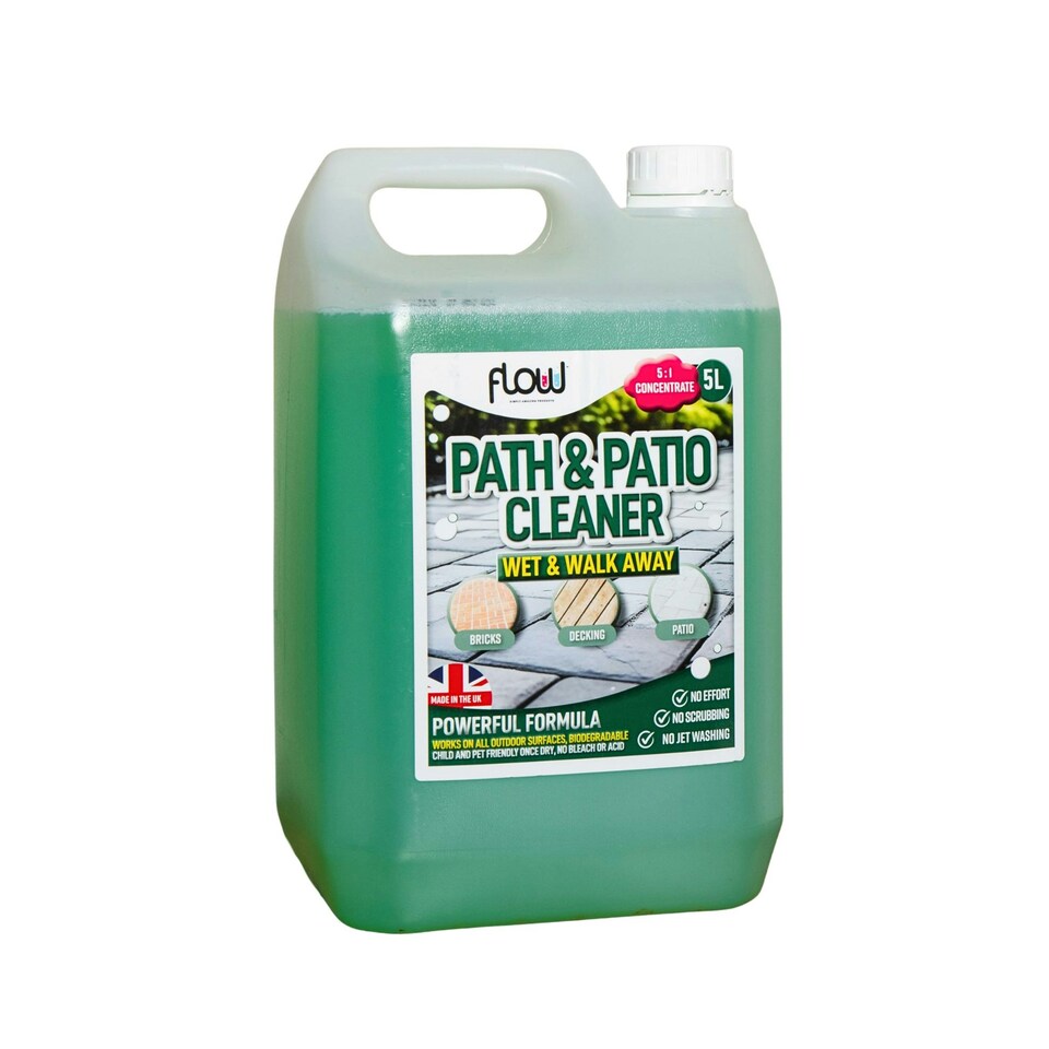 image 1 of 5 Litre Wet & Walk Away Patio Surface Cleaner Concentrate