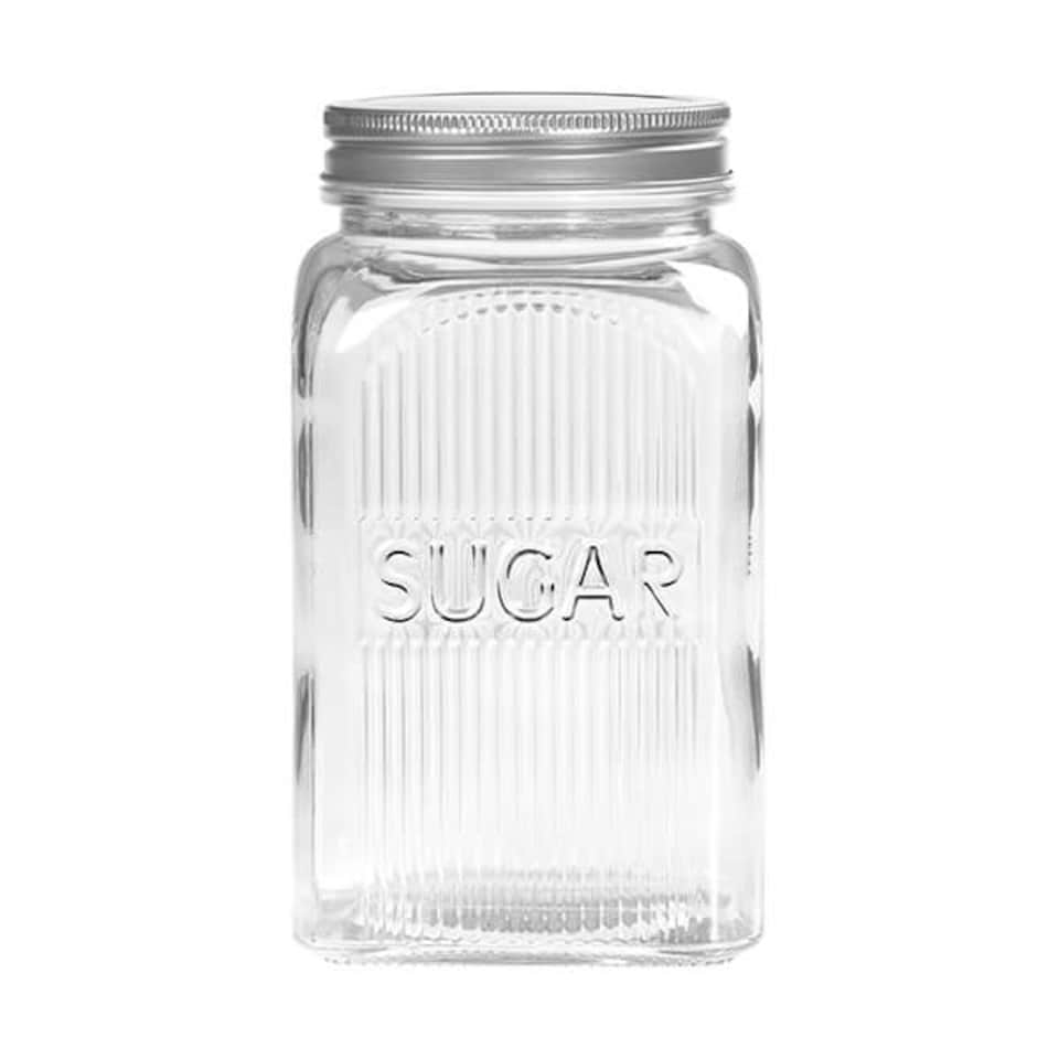 image 1 of Tala Sugar Glass Jar with Screw Top Lid 1250ml