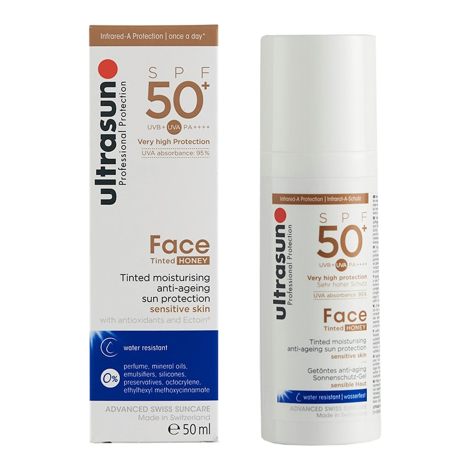 Ultrasun Tinted Moisturiser Anti-Aging Sensitive Skin SPF50 50ml