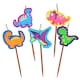 image 1 of Kids Cartoon Dinosaurs Birthday Candles Set