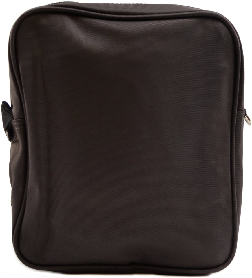 image 1 of Lorenz Smooth Canvas Style Travel / Work 'Small Messenger' Shoulder Bag | Brown | Brown