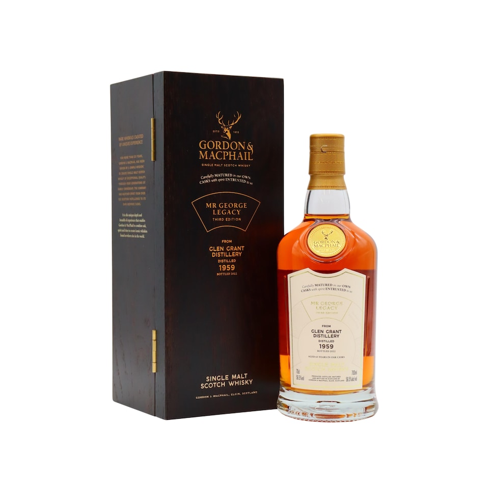 Glen Grant - Mr George Legacy Third Edition - Single Cask No. 3665 1959 63 year old Whisky